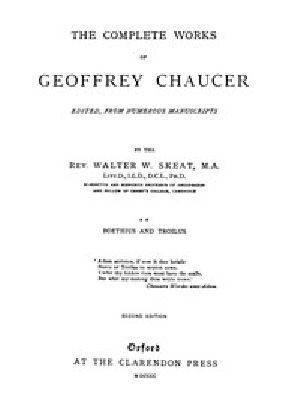 [Gutenberg 44833] • Chaucer's Works, Volume 2 (of 7) — Boethius and Troilus